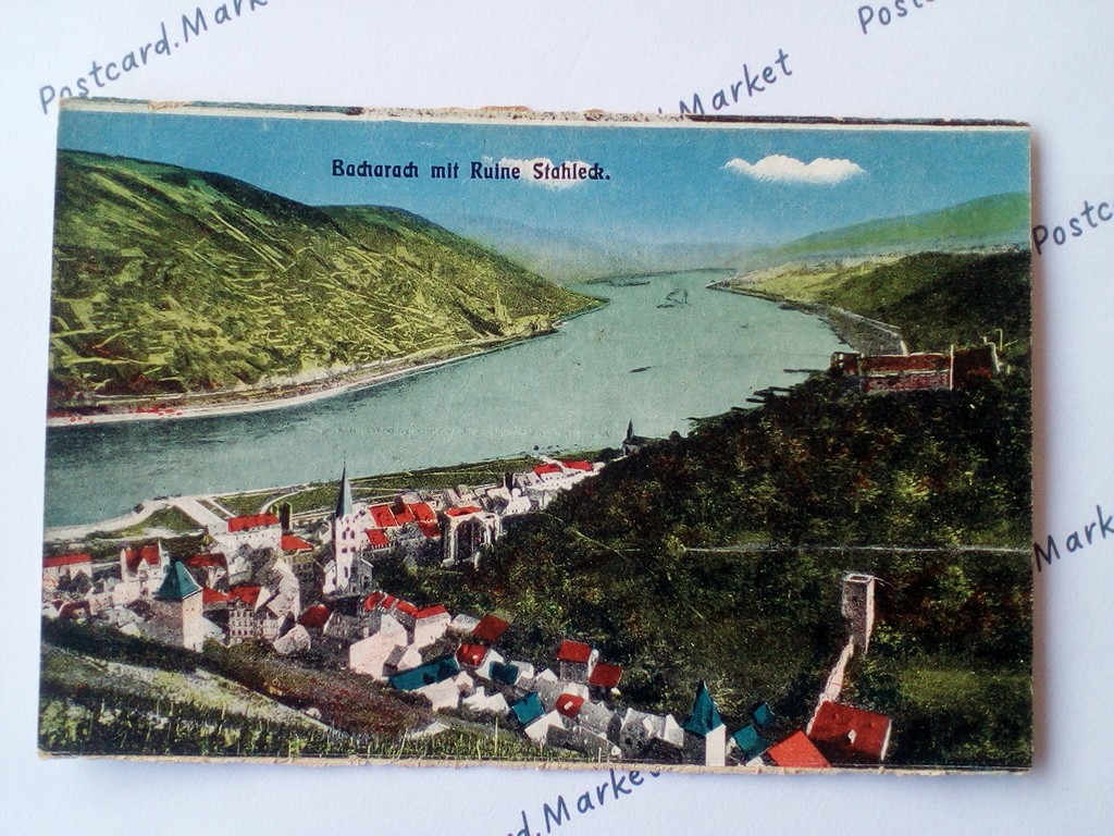 /Germany/DE_place_19xx_Boppard am Rhein mit Ruine Stahleck color.jpg